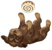 Cartoon puppy