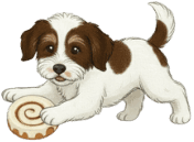 Cartoon puppy