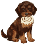 Cartoon puppy