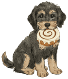 Cartoon puppy